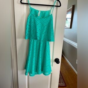 My story size‎ small mesh lace dress